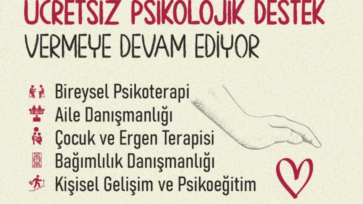 Samandağ Belediyesi’nden Ücretsiz Psikolojik Destek Hizmeti Devam Ediyor