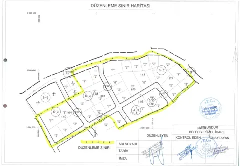 Sutaşı Mahallesi 144 Ada 24; 146 Ada; 147 Ada; 148 Ada; 149 Ada'da 18. Madde İmar Uygulaması — fotoğraf 15