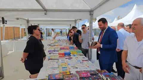 Samandağ Belediyesi 4. Geleneksel Kitap Fuarı Kapılarını Açtı. — fotoğraf 2