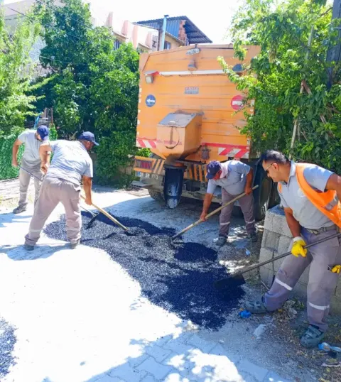 Samandağ Belediyesi, İlçe Genelinde Üstyapı Çalışmalarını Sürdürüyor — fotoğraf 1