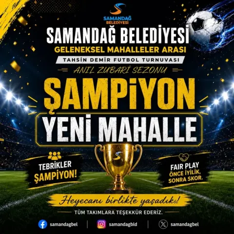 Yeni Mahalle, Mahalleler Arası Futbol Turnuvası’nın Şampiyonu Oldu — fotoğraf 3