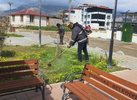 Park ve Bahçeler Müdürlüğü’nden İlçe Genelinde Yoğun Çalışma — fotoğraf 3